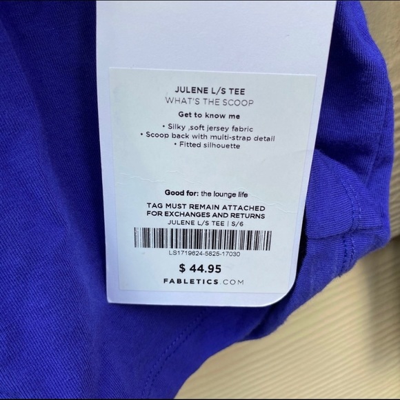 Fabletics Long Sleeve Top - Picture 4 of 6